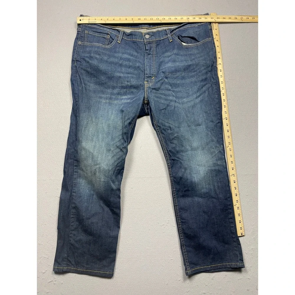 Levis 541 Athletic Taper Mens Jeans Medium Wash Blue Denim 40x29